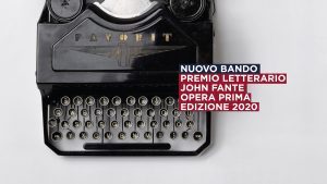 Bando Premio John Fante 2019