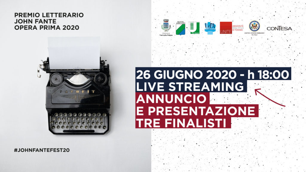 Premio John Fante Opera Prima 2020