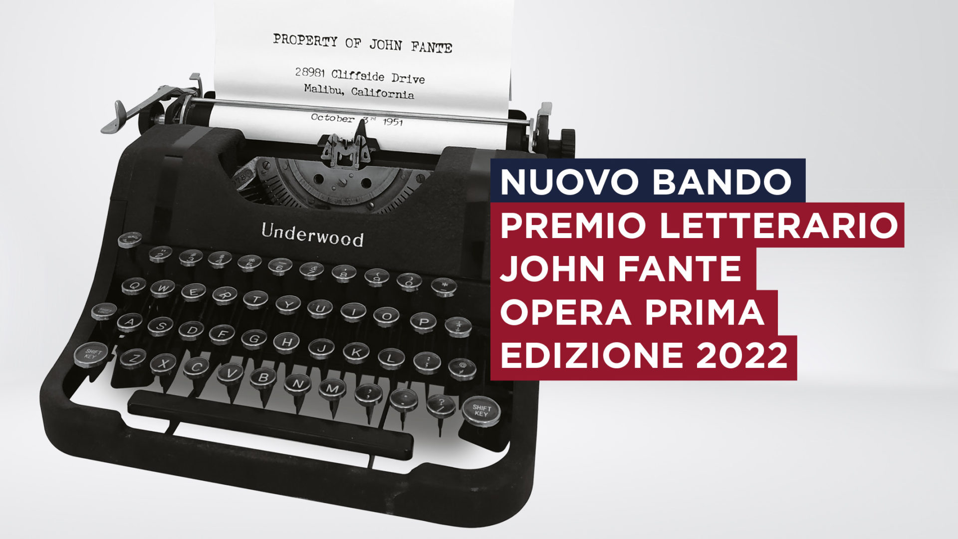 Premio John Fante 2022